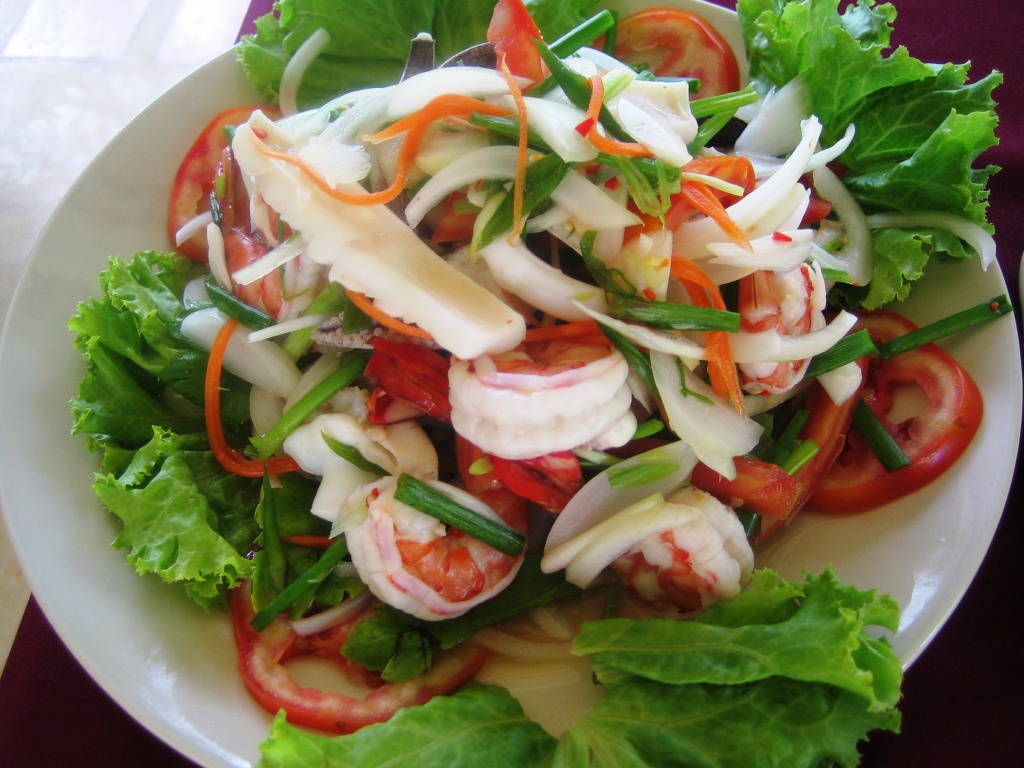 Tout pour une bonne recette de salade de fruits de mer !